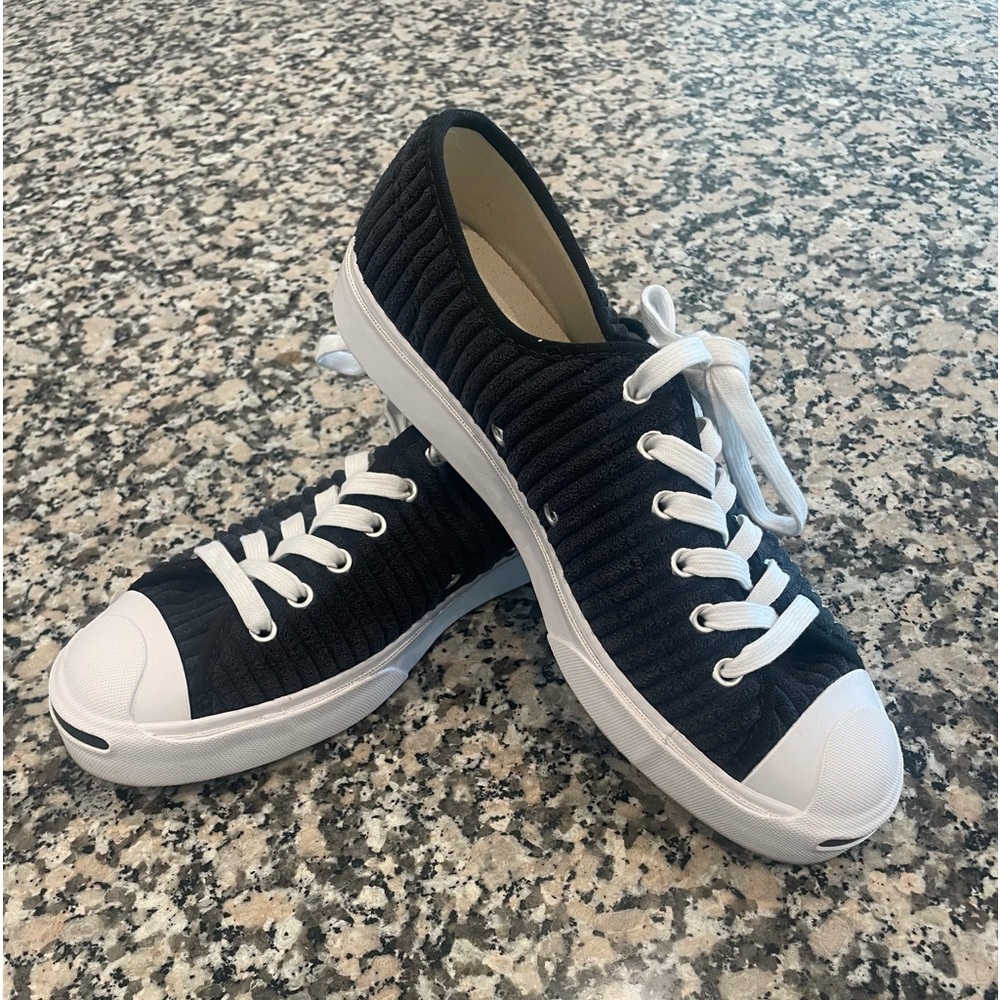 Converse Jack Purcell Black Corduroy